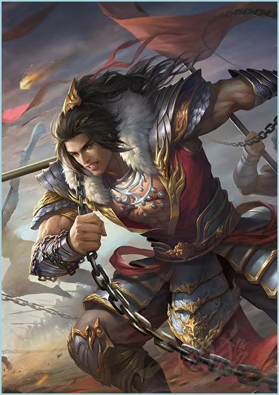 玩家自制武将刘三刀,勇猛无比!每回合非首张杀可同时指定三个目标.