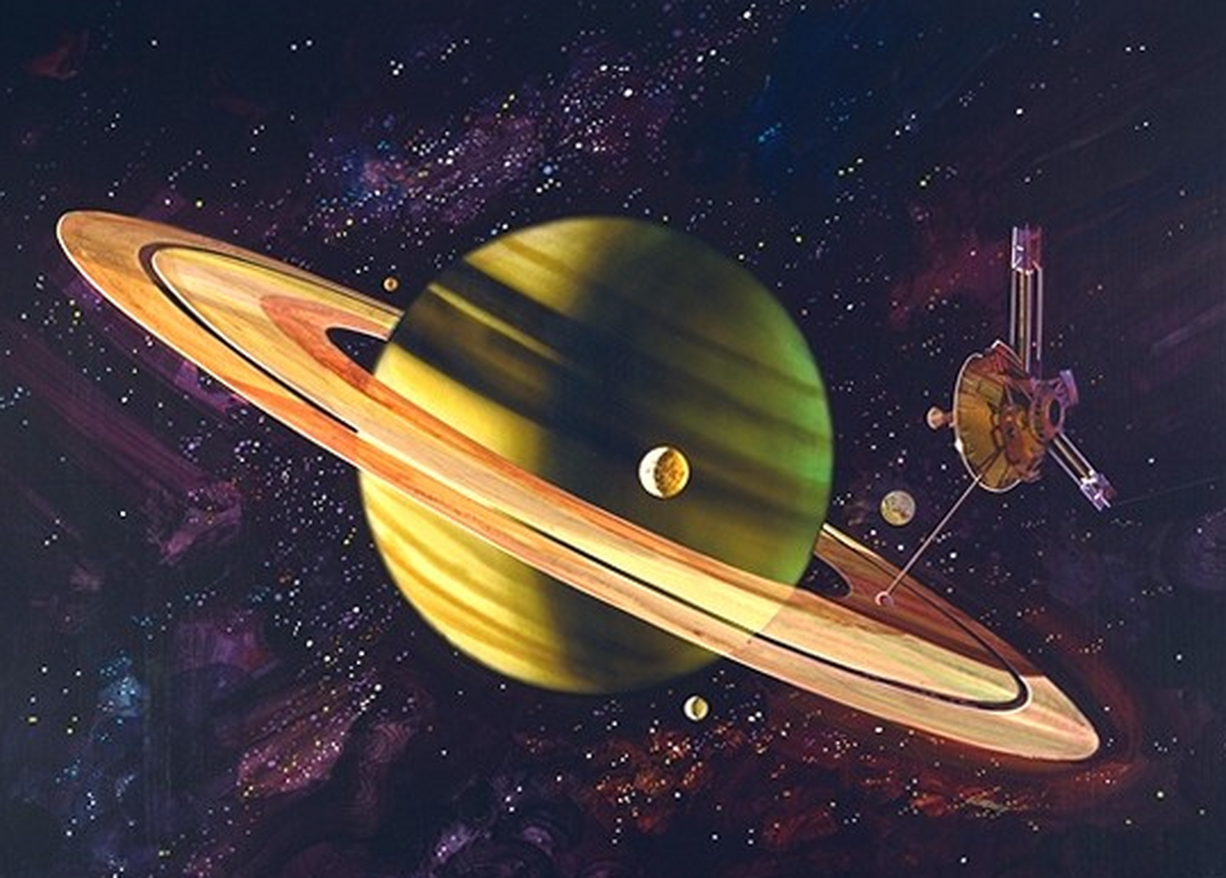 土星光环 用手机图片