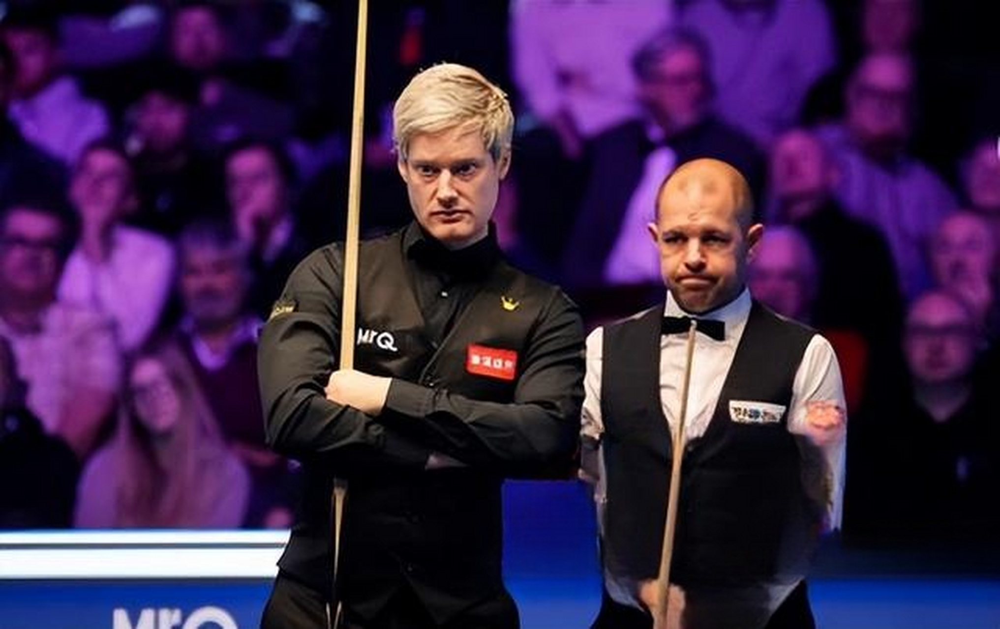 尽管尼尔罗伯逊曾是冠军,但近期状态不佳.