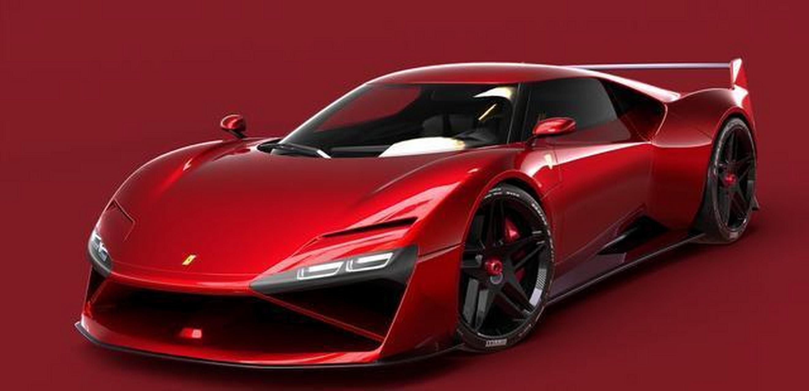 经典与时尚的完美融合——法拉利f40超级跑车的再现版,这款无框支柱