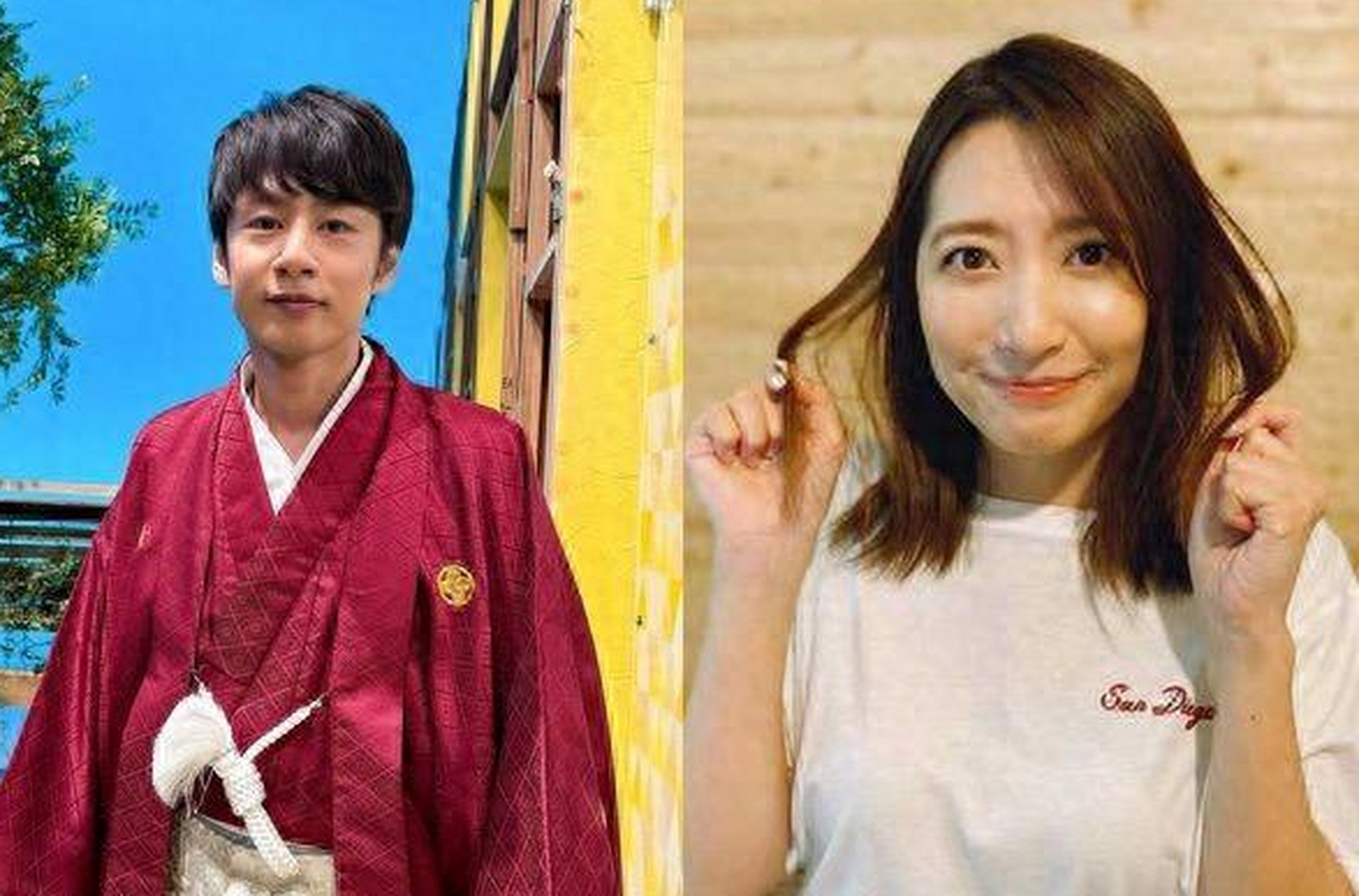 中丸雄一,日本偶像男团kat-tun成员,40岁宣布结婚,新娘是31岁前主播笹