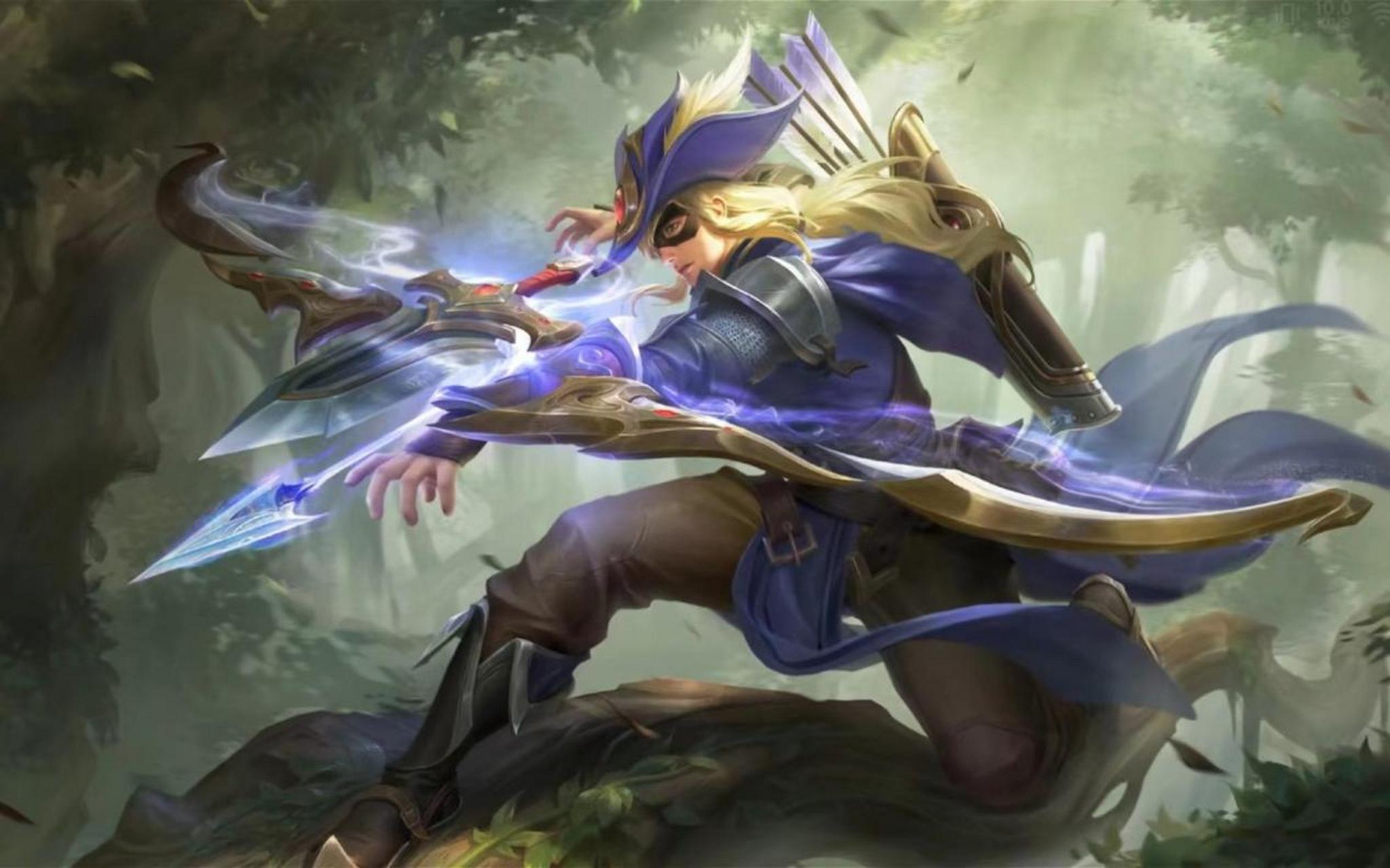 后羿的皮肤测评:阿尔法小队勇者皮肤中规中矩,精灵王后羿高贵优雅,圣