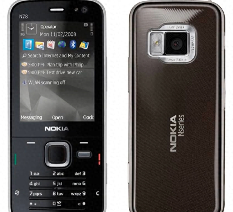 经典手机回顾:15年前的nokia n78是一部怎样的手机?