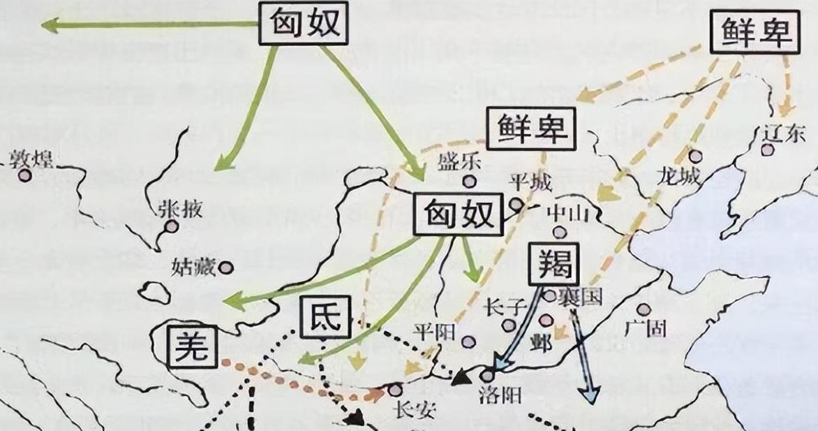 冉闵地图图片