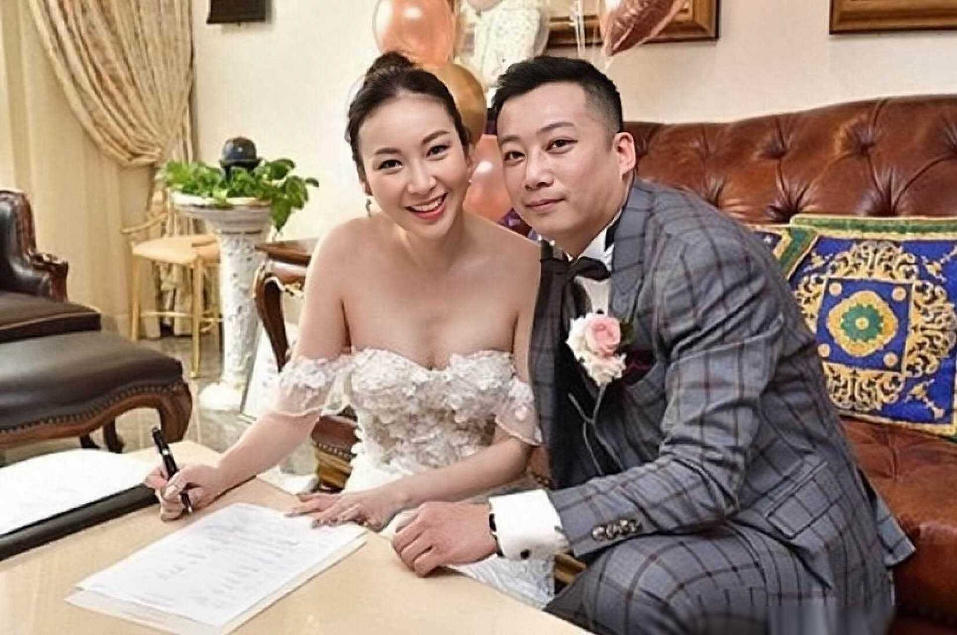 庄思敏结婚图片