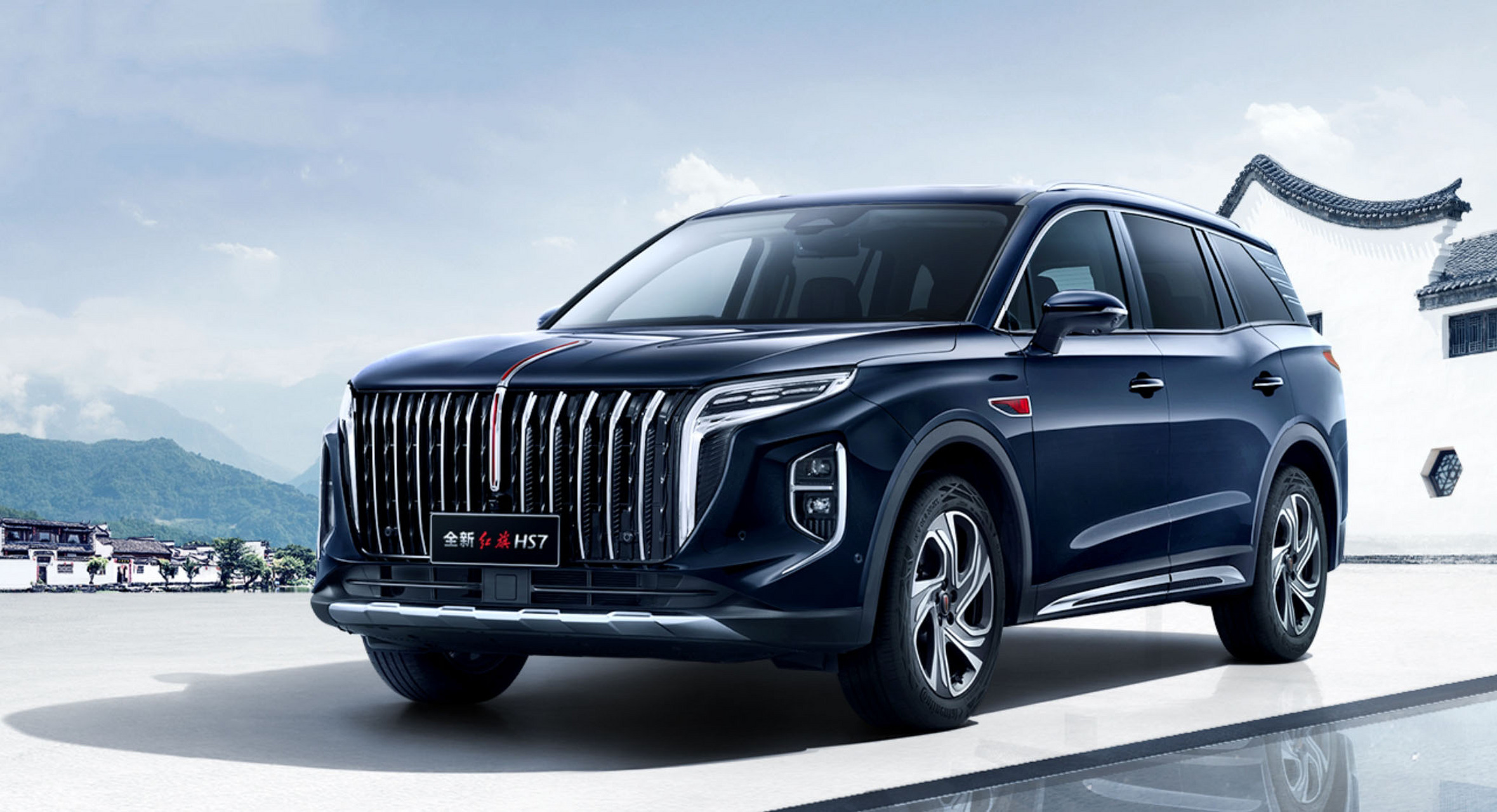 红旗新款suv18万hs7图片