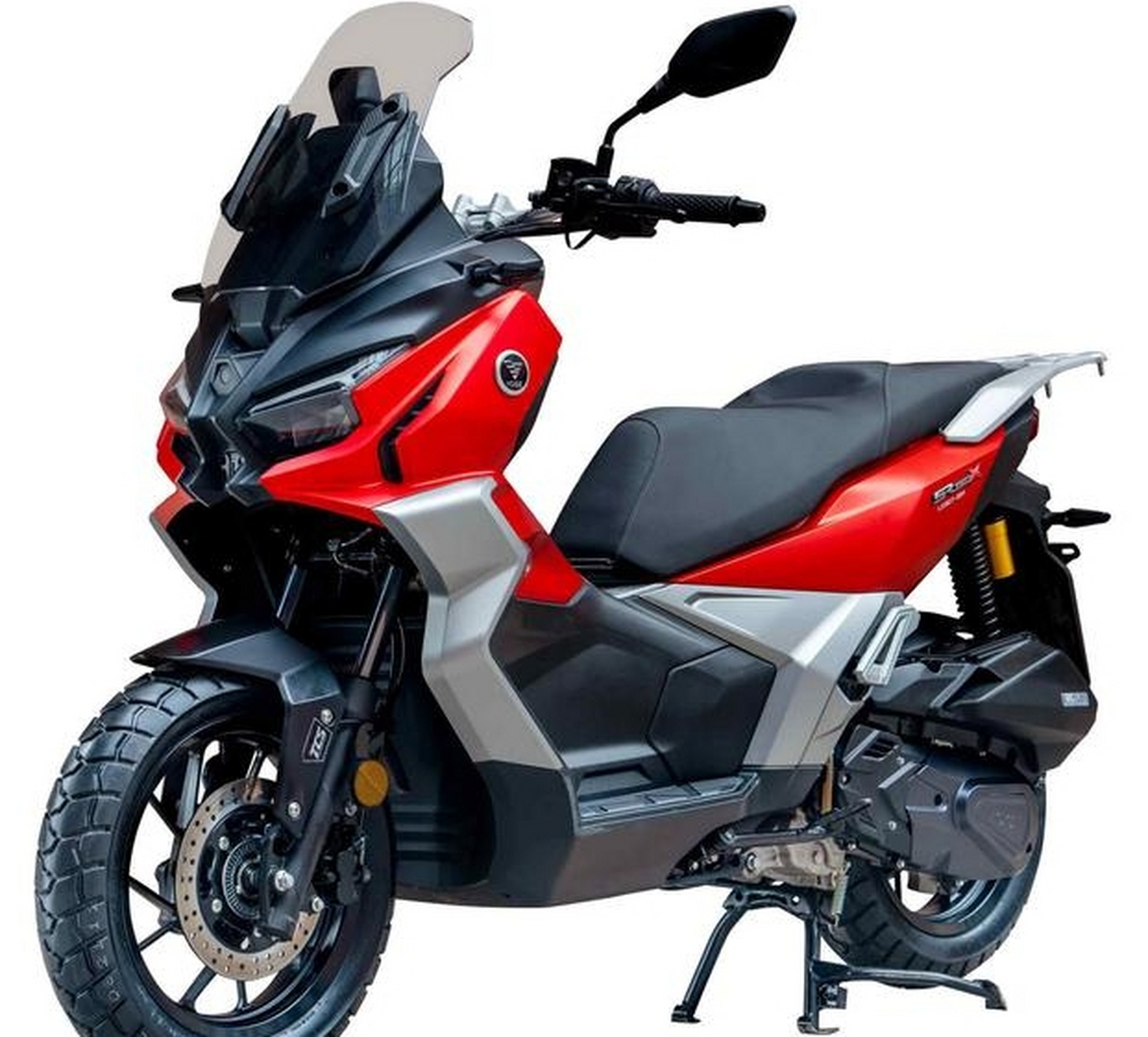 国产新型跨界踏板sr150x引领潮流,具备独特外观,先进技术和合理定价.