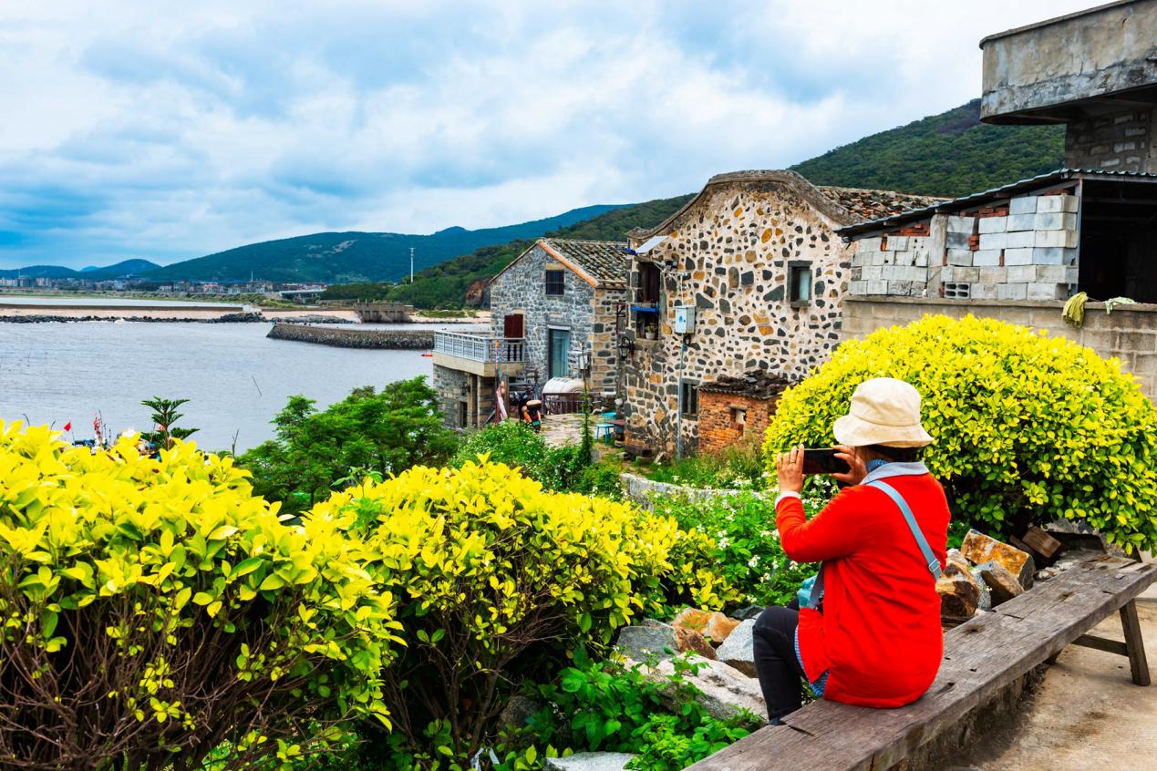 平潭岛-北港村 用石头和瓦片建起的渔村 古朴厚重又洋溢着艺术范