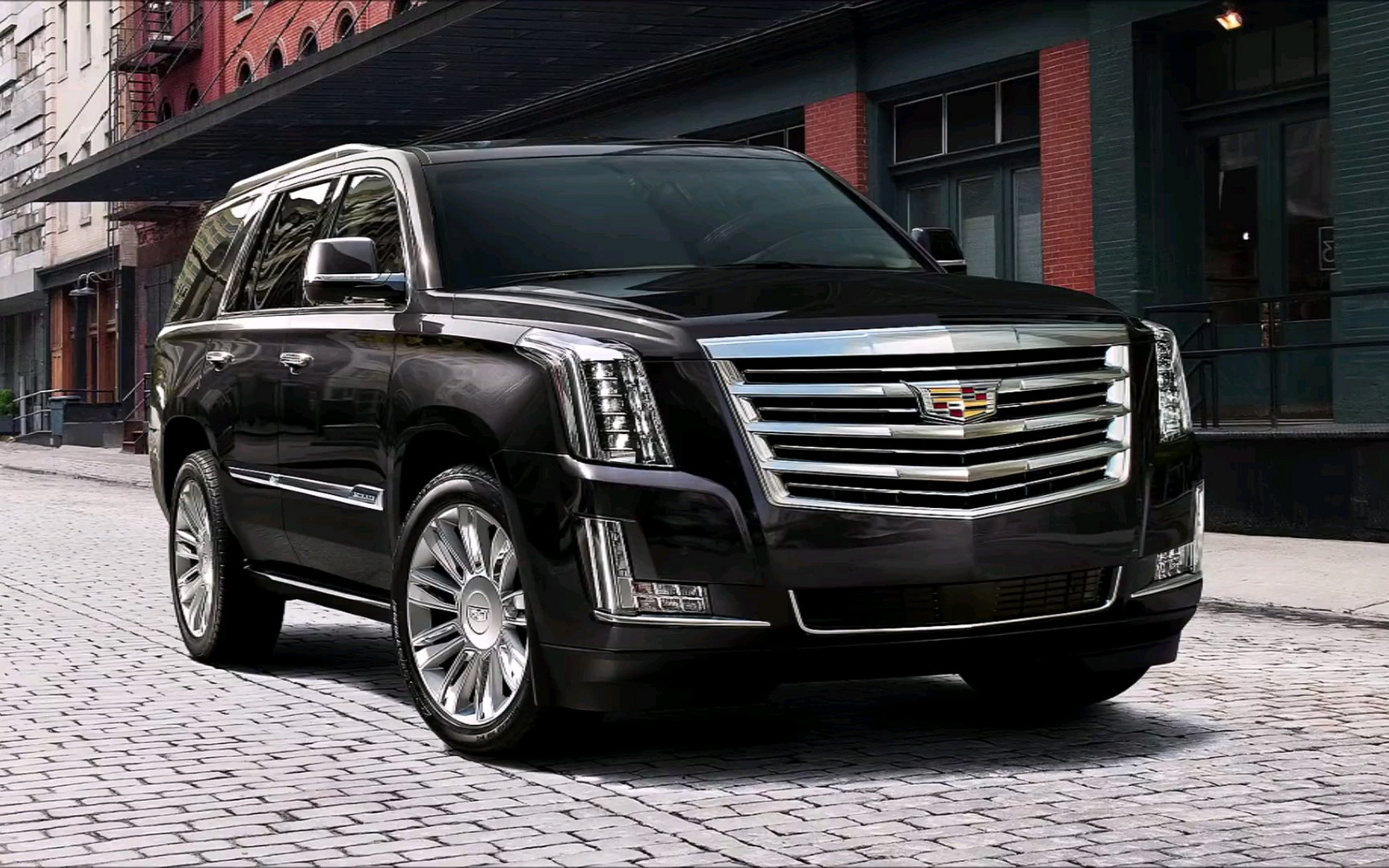 凯迪拉克凯雷德,全尺寸豪华suv中的王者!外观霸气,内饰奢华,6.