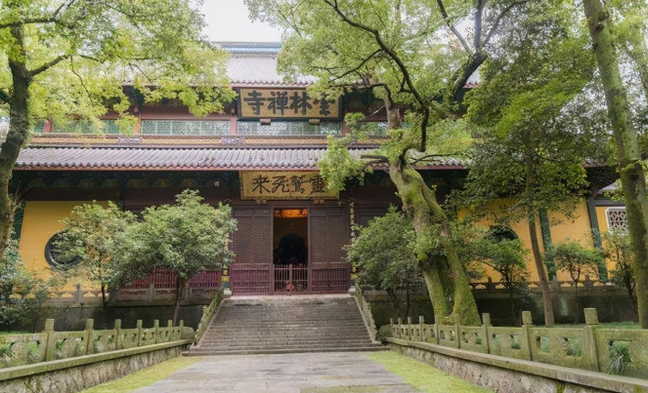 浙江天台山寺庙图片