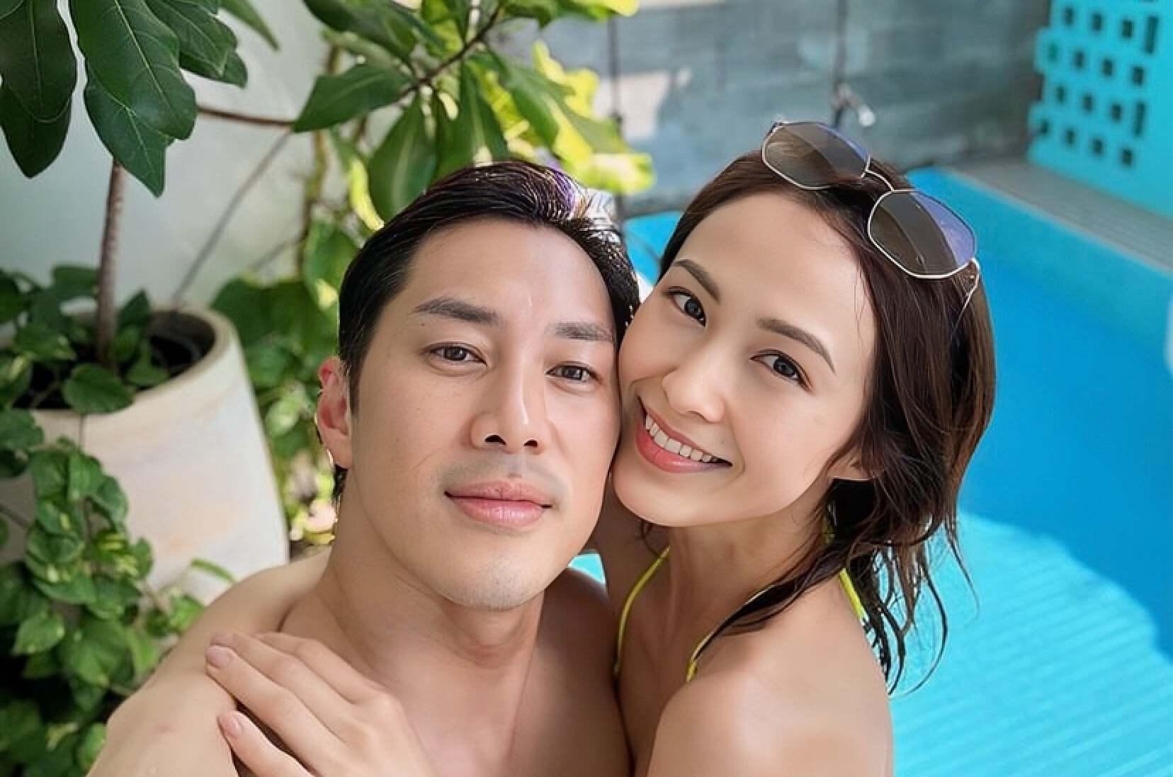 香港知名女星汤怡晒照秀恩爱,庆祝结婚三周年,老公被传婚内出轨