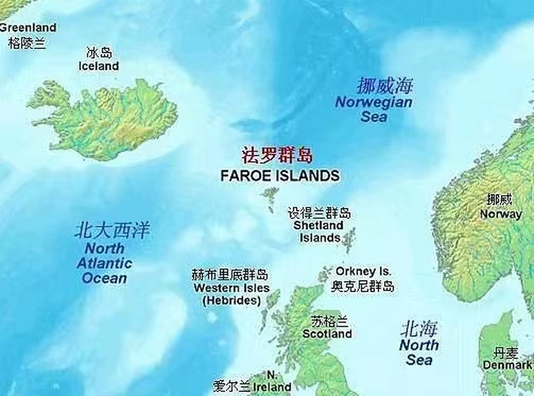 格陵兰岛地图图片图片