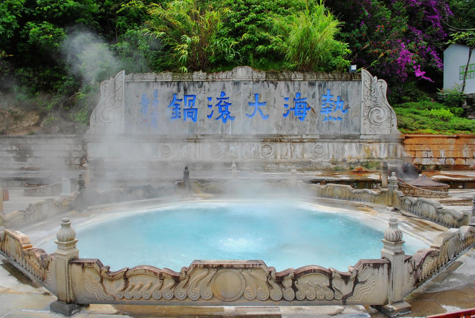 寒气降雪,国内4个高分温泉,长白山第1,关节炎风湿年长者要多泡