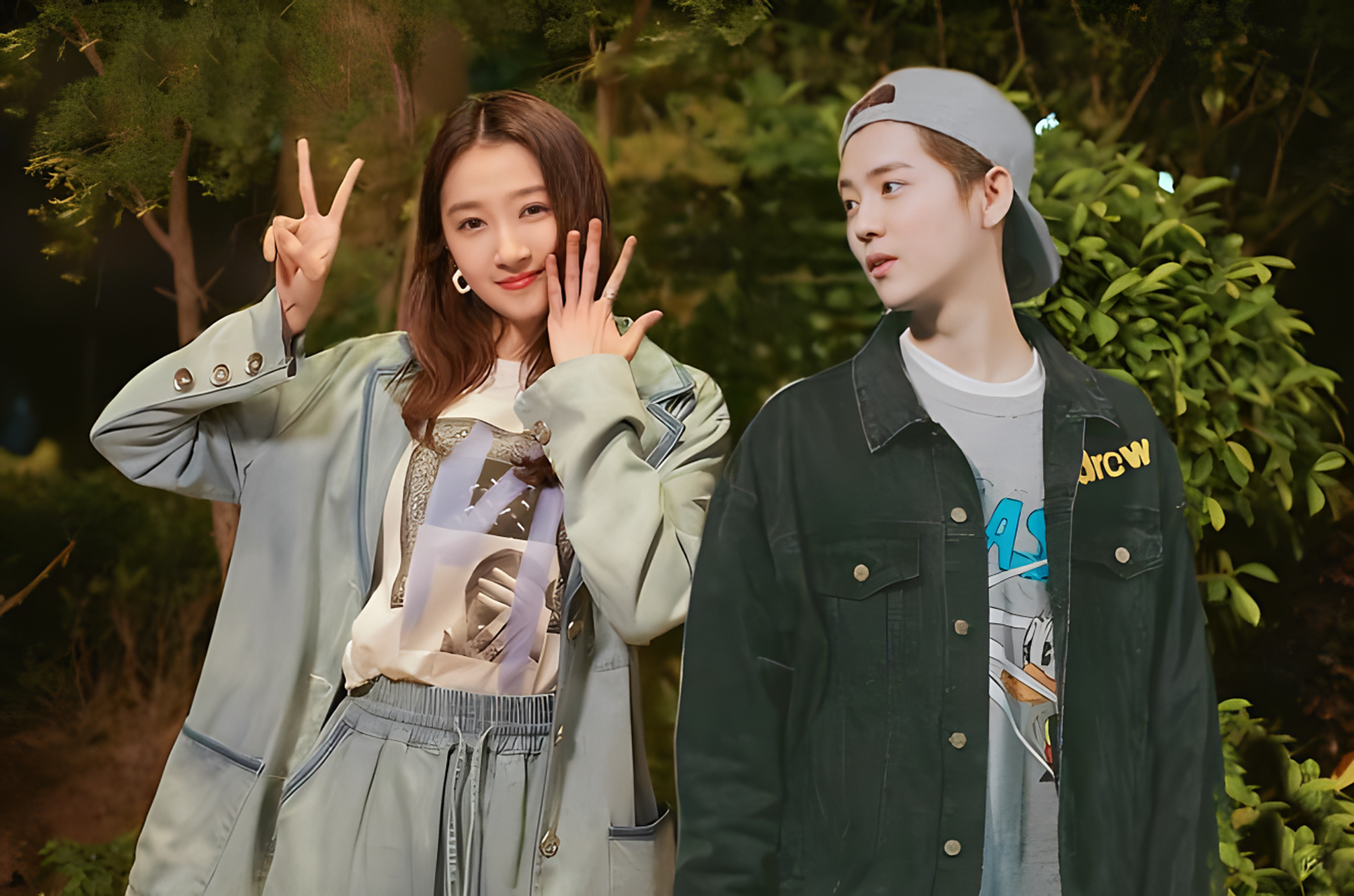 [原文:鹿晗与关晓彤外出就餐,两.