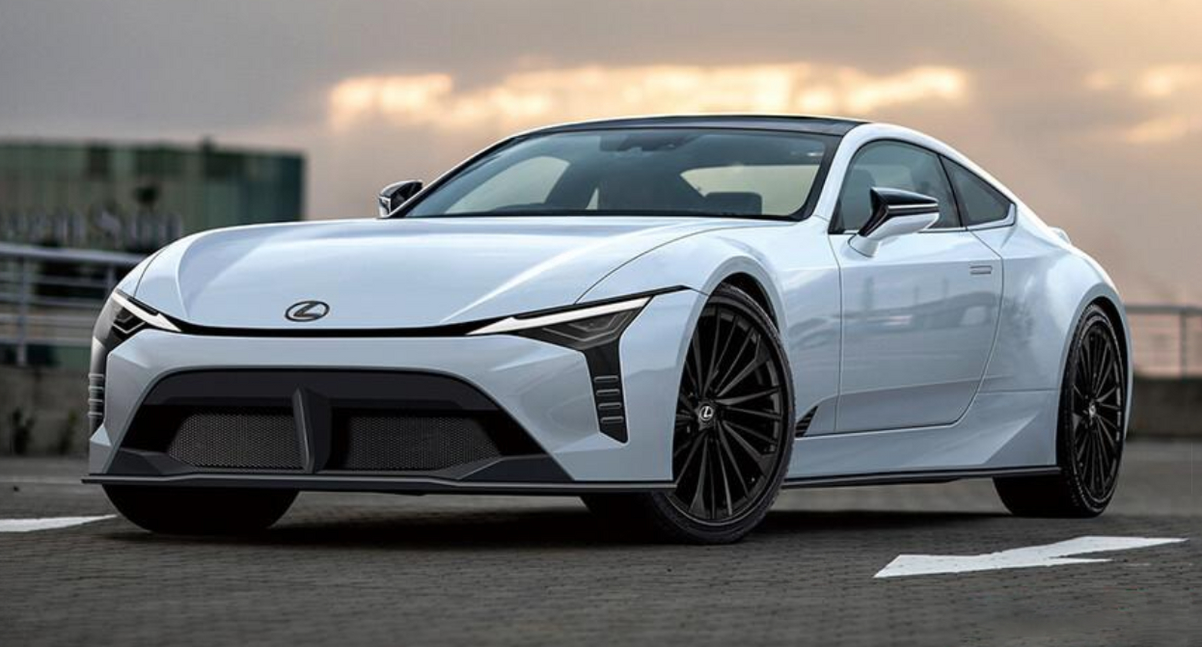 2053年雷克萨斯全新混动双门轿跑车来袭!硬朗外观,颠覆家族风格.