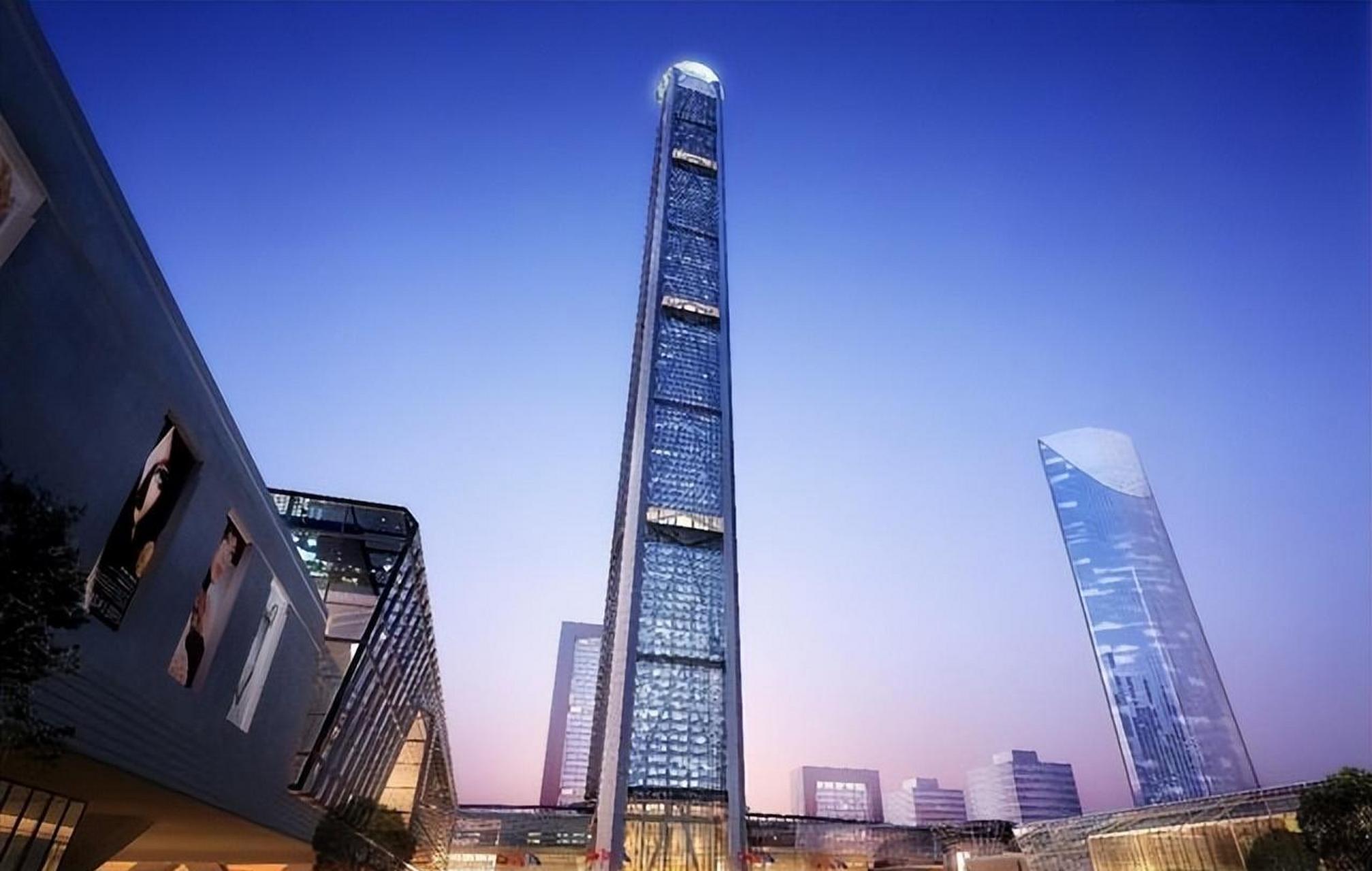天津高银金融117大厦,曾梦想成为世界第二高楼,却因资金问题陷入困境.