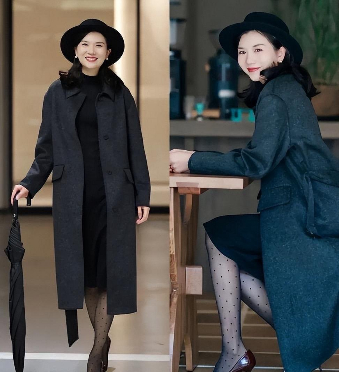 孟晚舟的时尚使命在于追求优雅自由,其大衣穿搭展现独特风格.