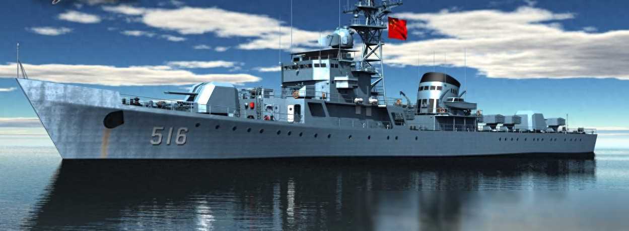 516火力支援舰:海上的火力巨无霸,中国军工科技的璀璨明珠