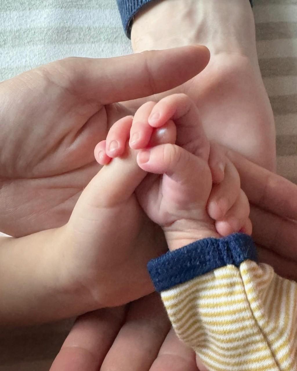 42岁陈法拉二胎秘密产子!晒一家四口牵手照报喜,两次怀孕均保密