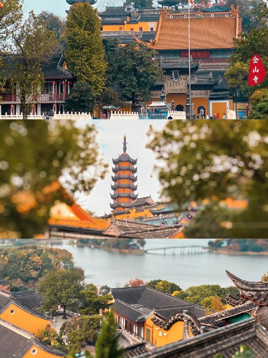 春风又绿江南岸,一天时间游遍镇江"三山一渡"