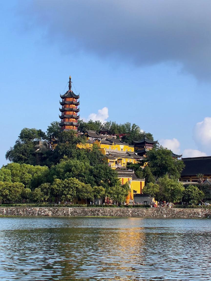 春风又绿江南岸,一天时间游遍镇江"三山一渡"