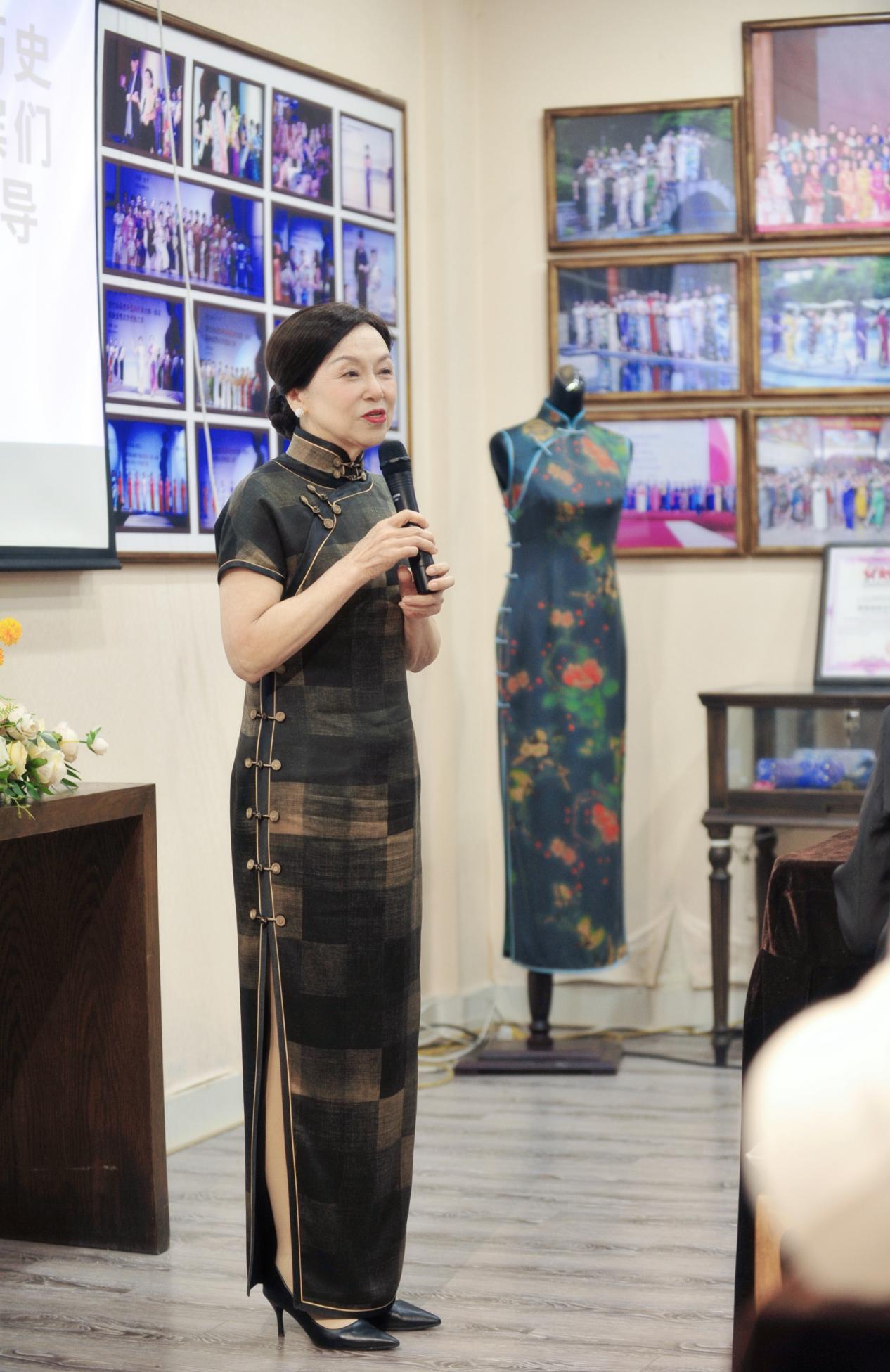 南京工程学院开展"赓续红色基因 传承旗袍文化"主题活动