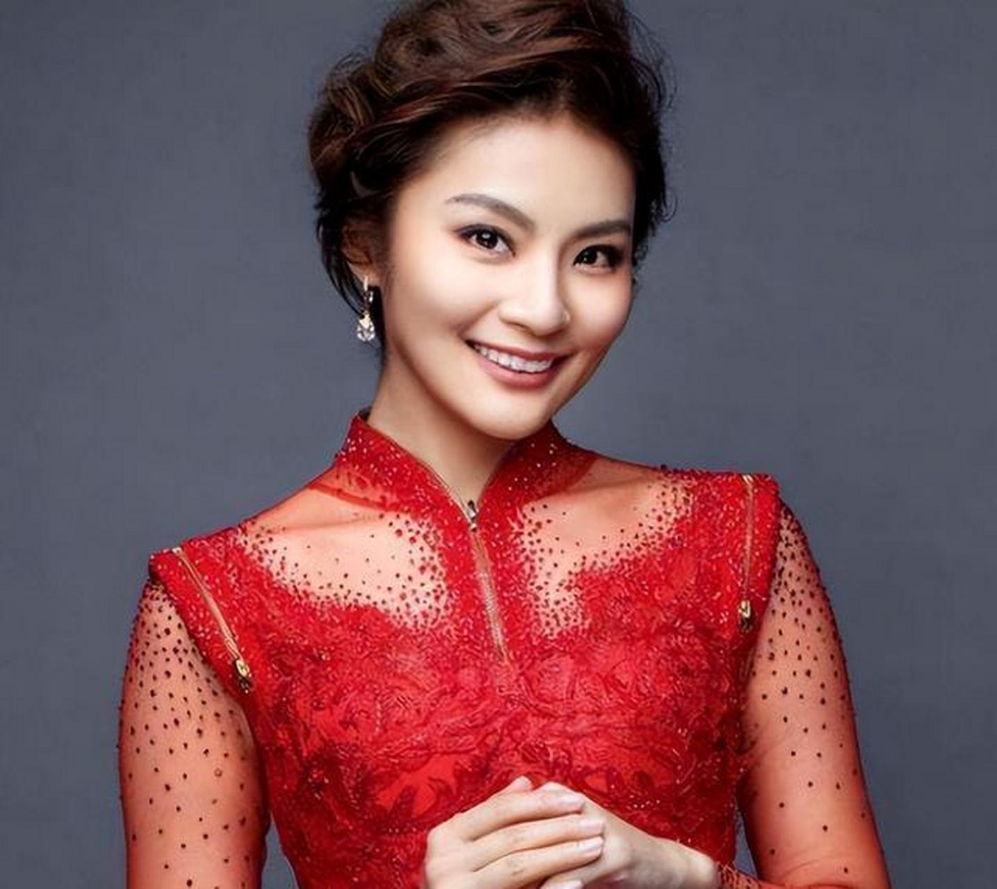 孟盛楠,知性优雅的央视中秋晚会常任主持人.