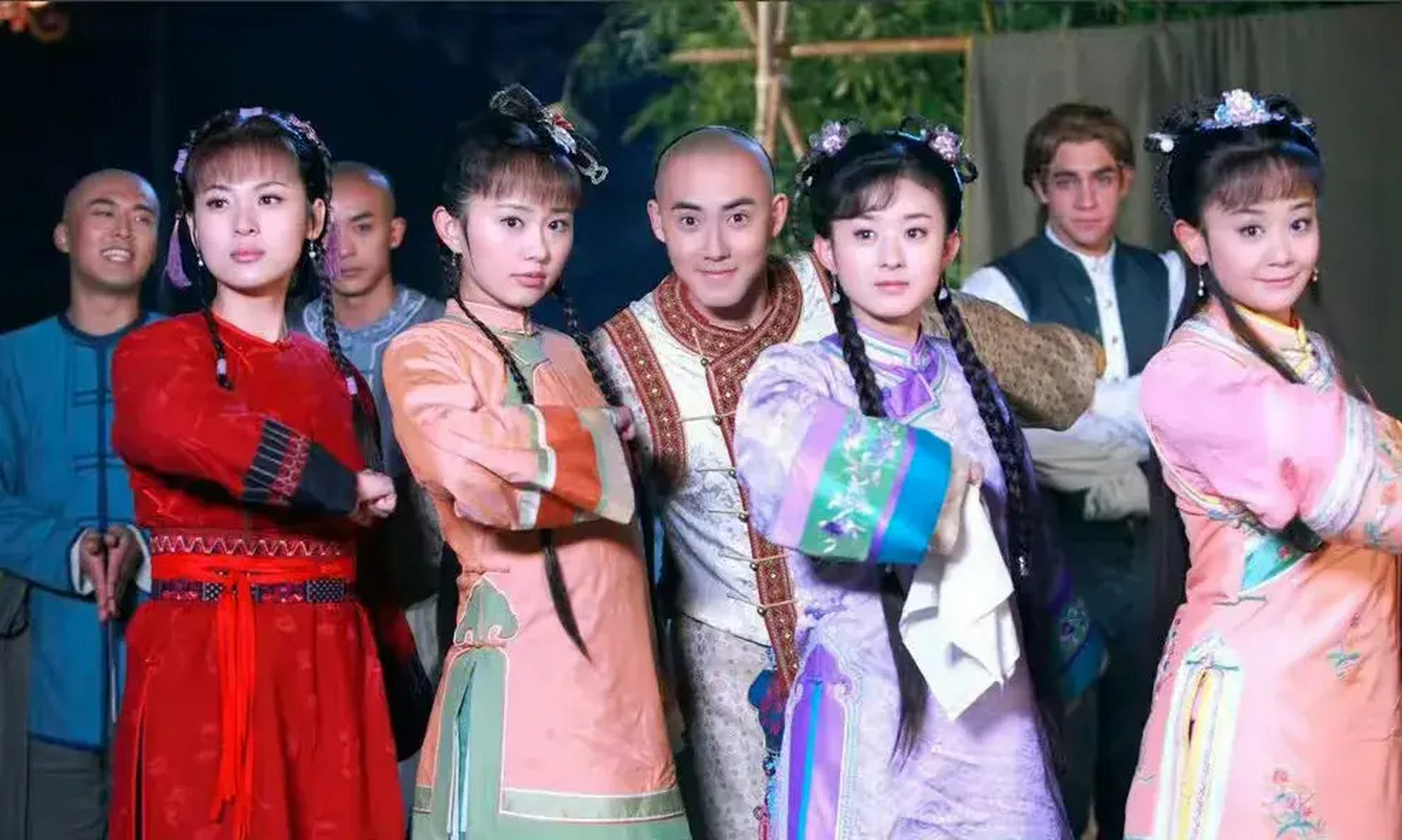 李晟和赵丽颖因《新版还珠格格》受关注,被传不和.