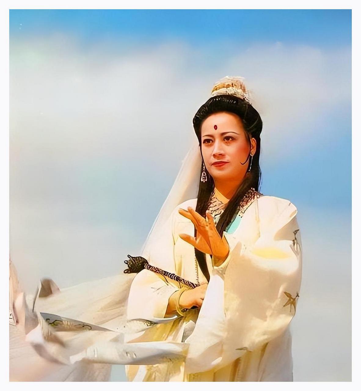 《西游记》是杨洁导演六年心血的杰作,左大玢扮演的观音形象深入人心.