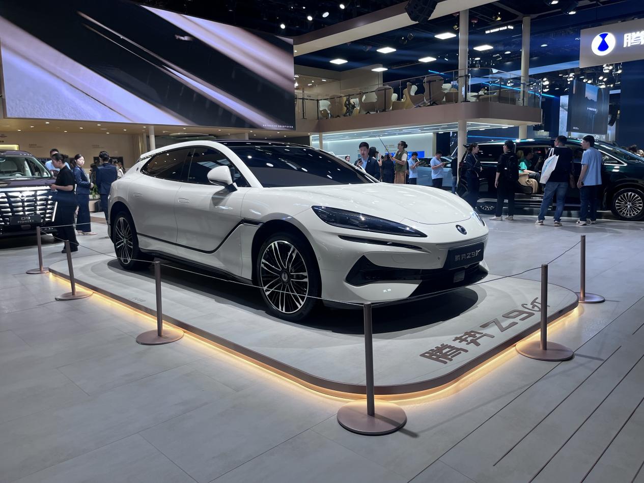 车展|又一全新国产猎装车发布,腾势z9北京车展正式亮相