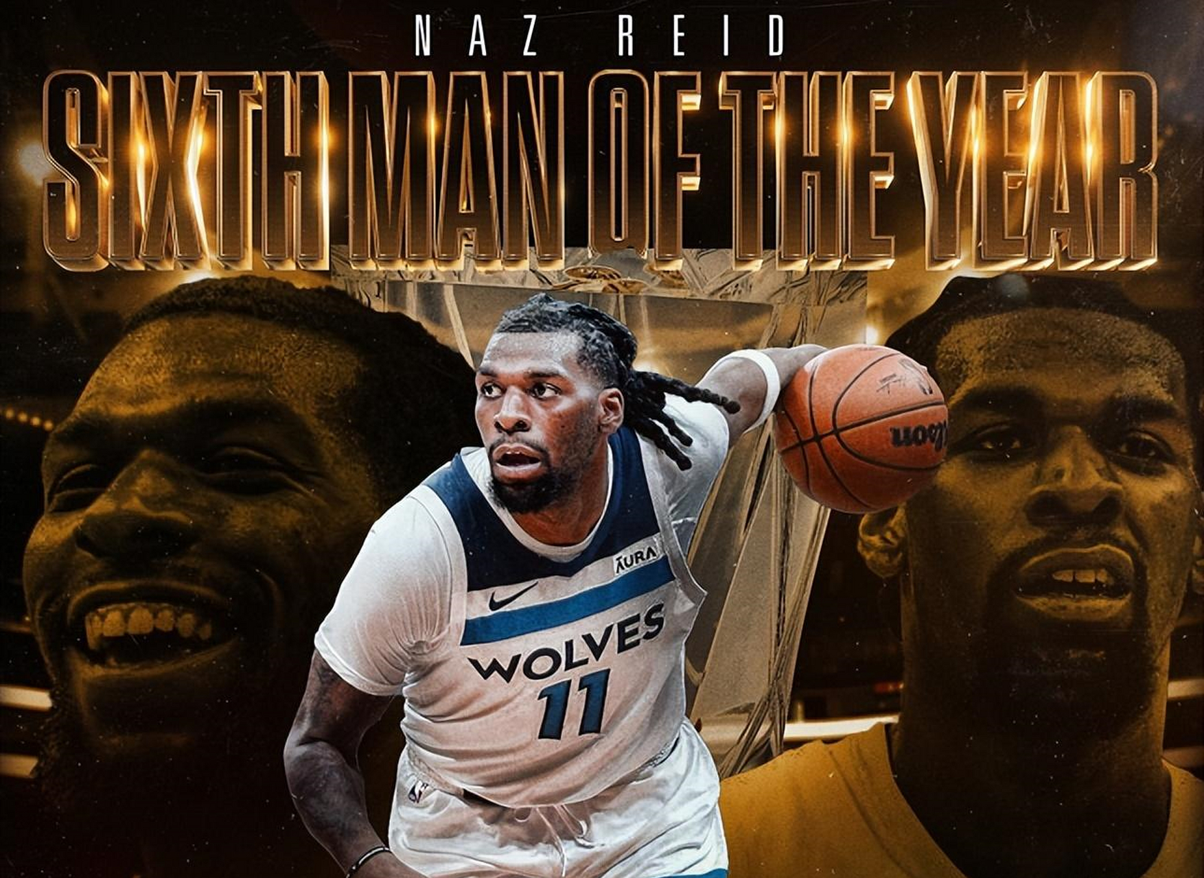 里德成为本赛季nba最佳第六人,场均13.