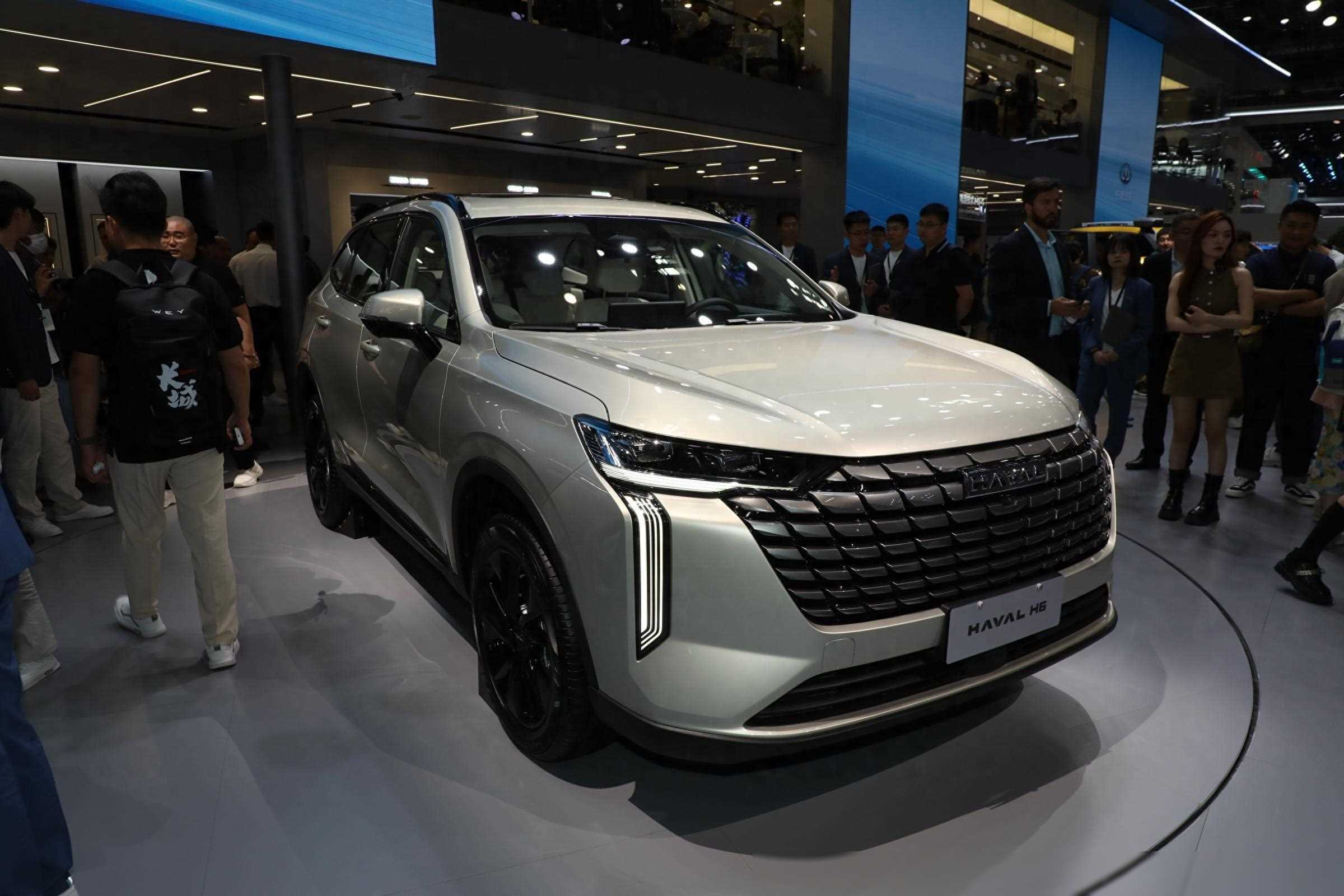 北京车展:全新一代哈弗h6,外观/内饰变化大,配2.0t 9挡双离合