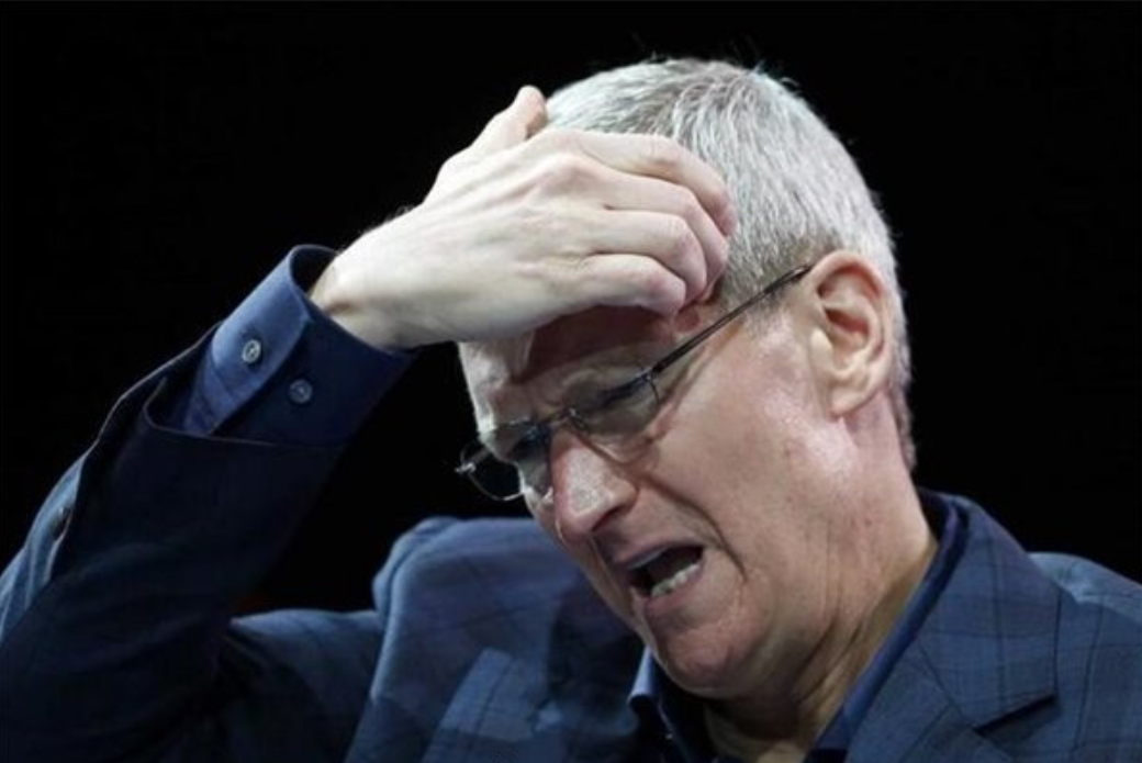 苹果跌出前五，库克还在“嘴硬”：中国用户热情仍然很高！