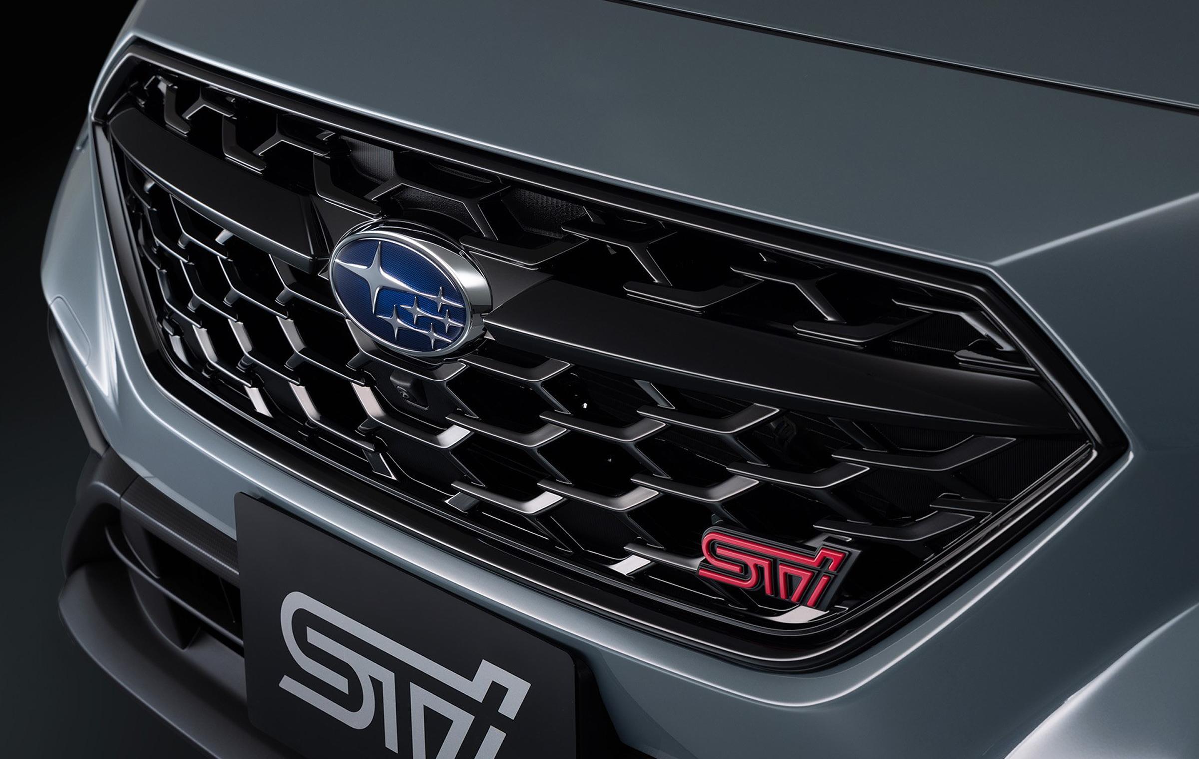 2024斯巴鲁wrx sti官图发布:2.4t 四出排气,性能猛兽来袭