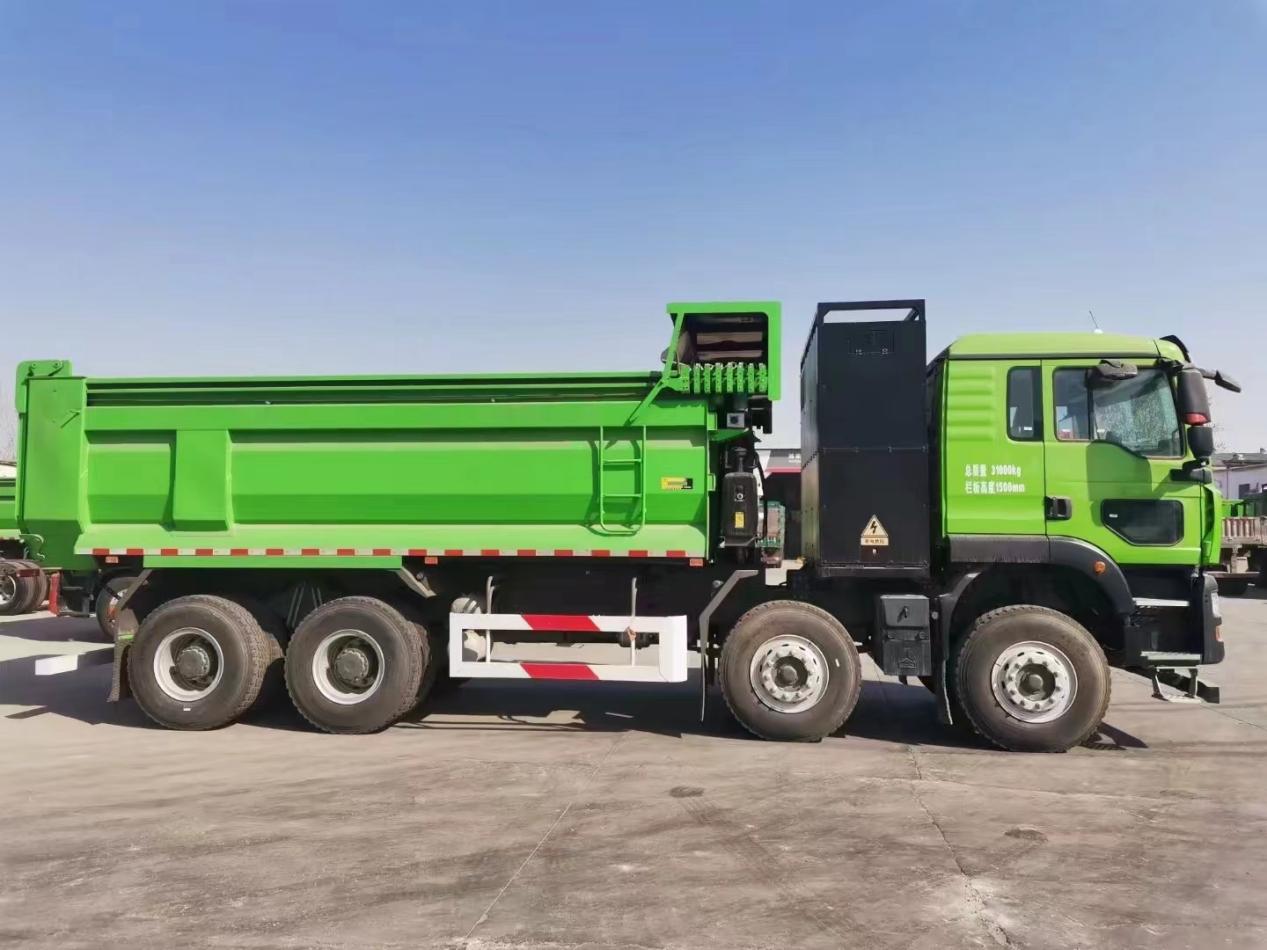 京畿基建排头兵——重汽豪沃tx-ev城建渣土自卸车