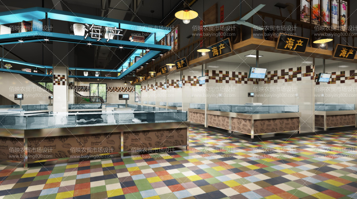 农贸市场设计应该更现代化还是相互融合呢?