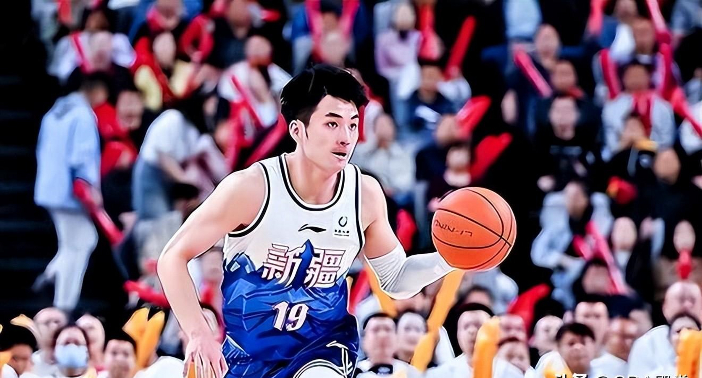 新疆男篮在cba季后赛中首战失利于辽宁,尽管大比分落后,队长于德豪仍