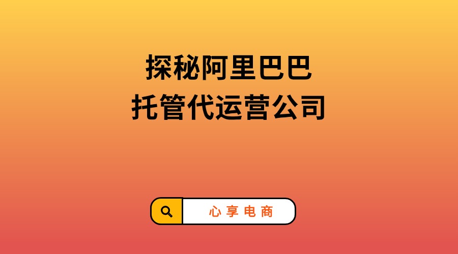 阿里巴巴代运营