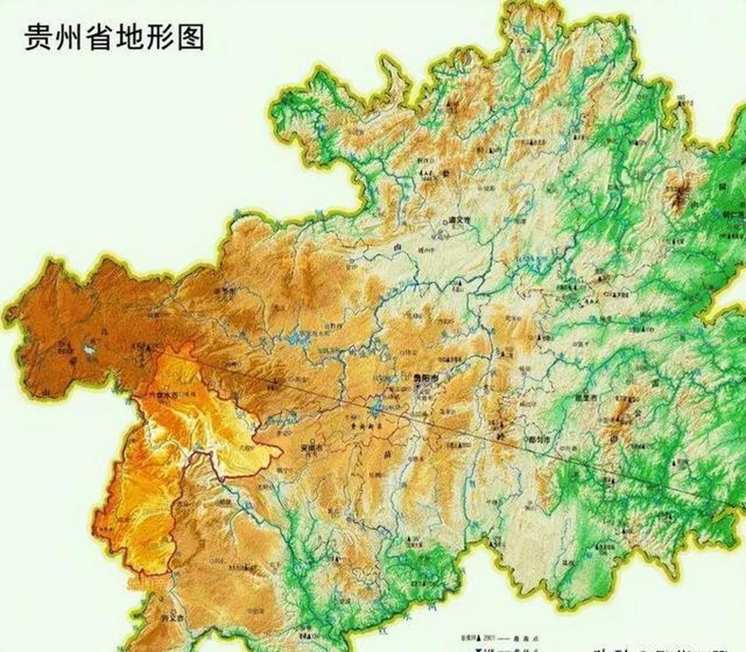 贵州省地形复杂,交通改善助力经济发展.