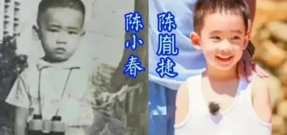 陈小春晒全家福很喜庆,小小春已长成小正太,二胎性别傻傻分不清