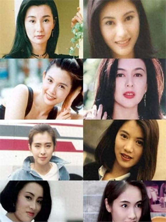 90年代女星颜值排名图片