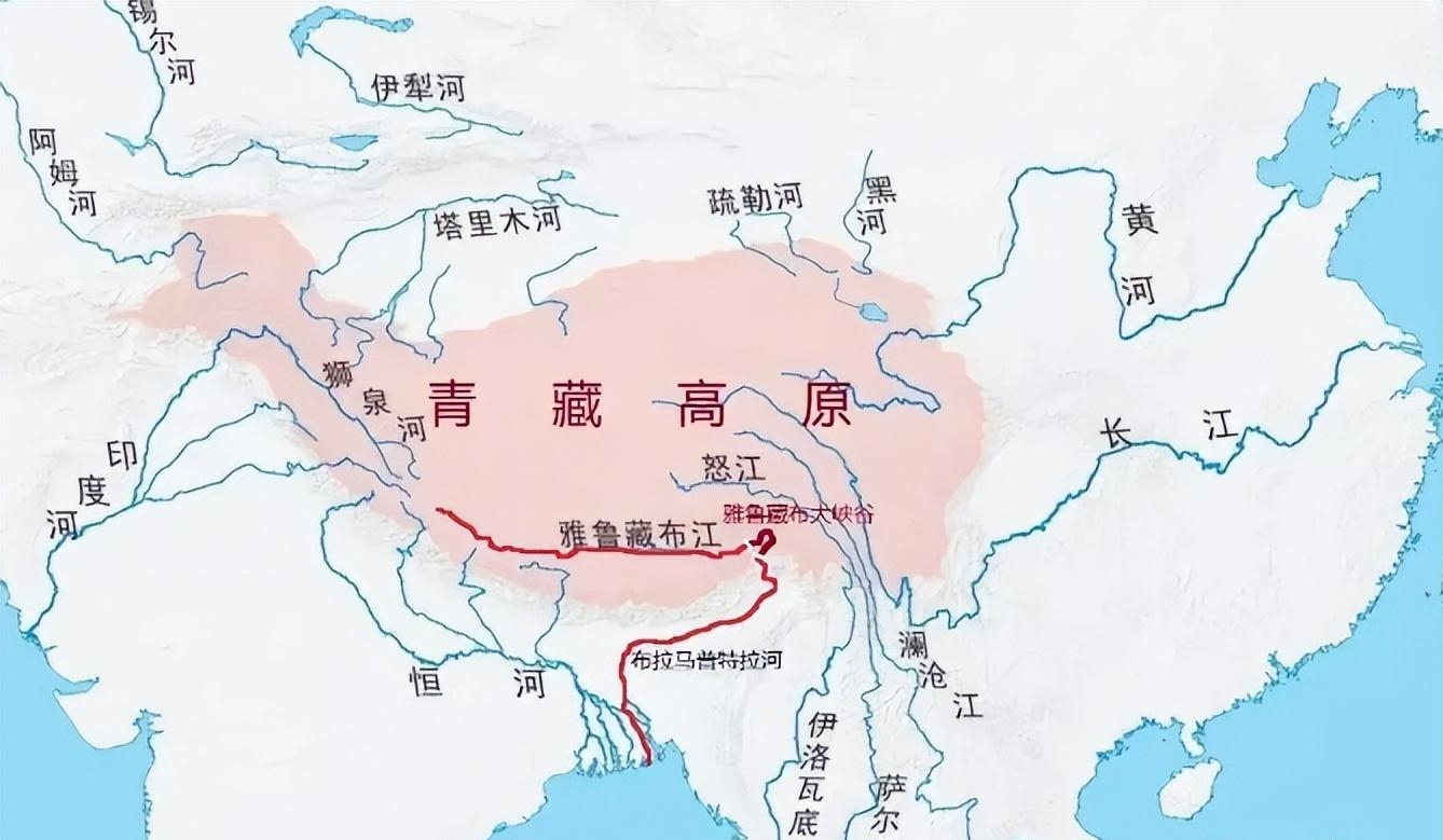 雅鲁藏布江水电站地图图片