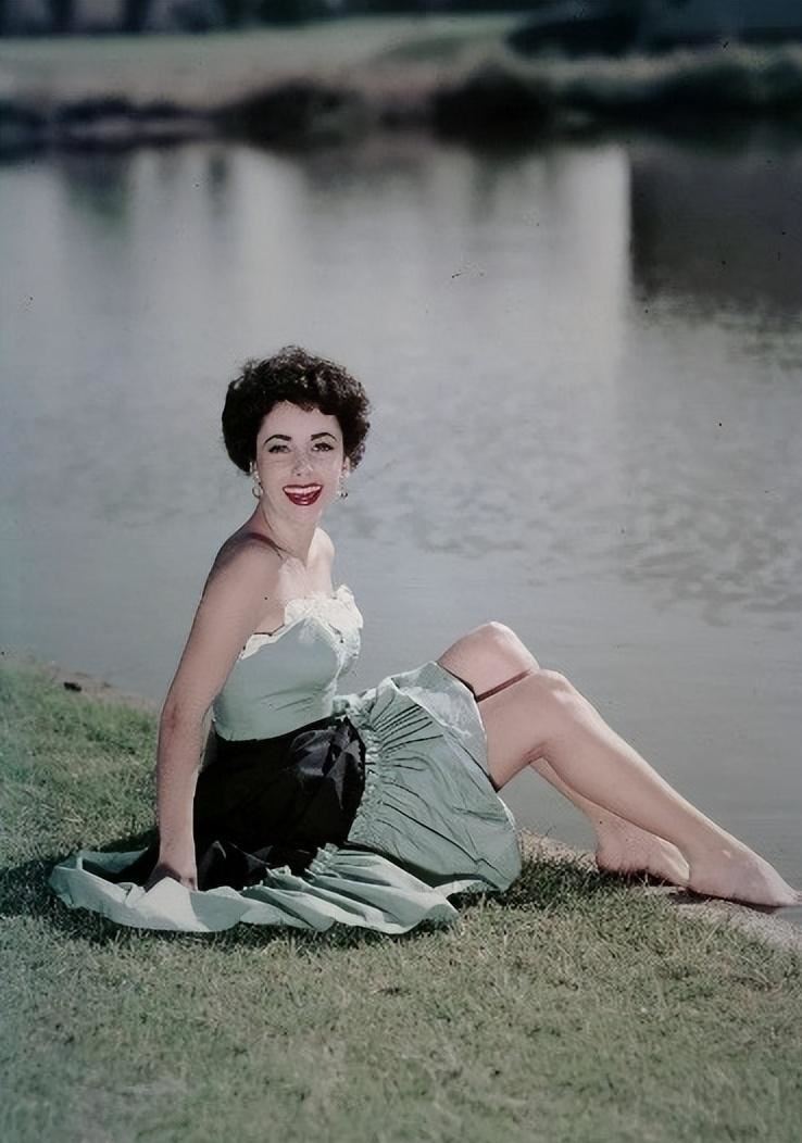 费雯丽和泰勒:容貌相似的旷世美人,猫眼绿和紫罗兰双眸摄人心魄