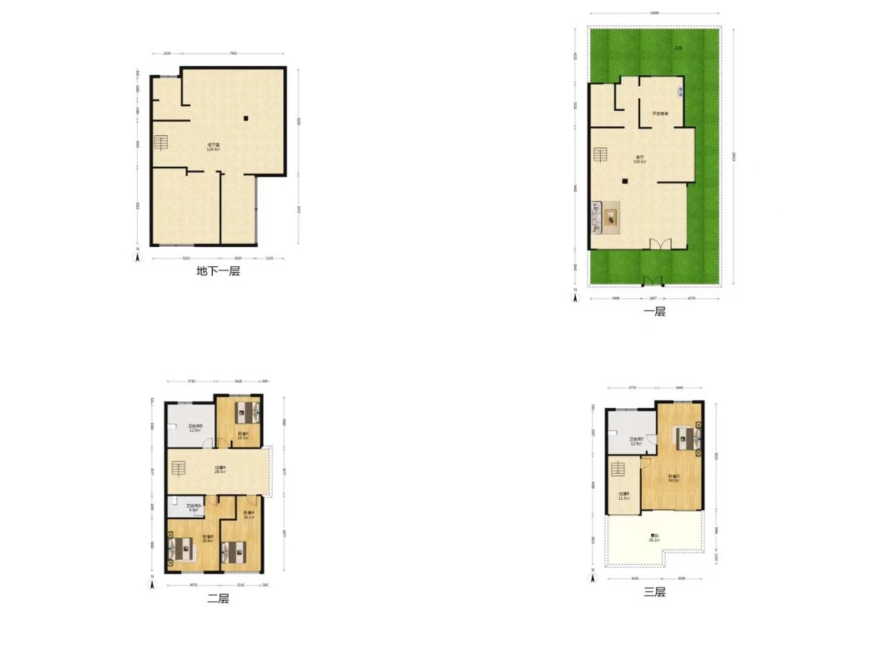 苏州吴中区越秀苑(现代园墅)348幢101室(尽调)