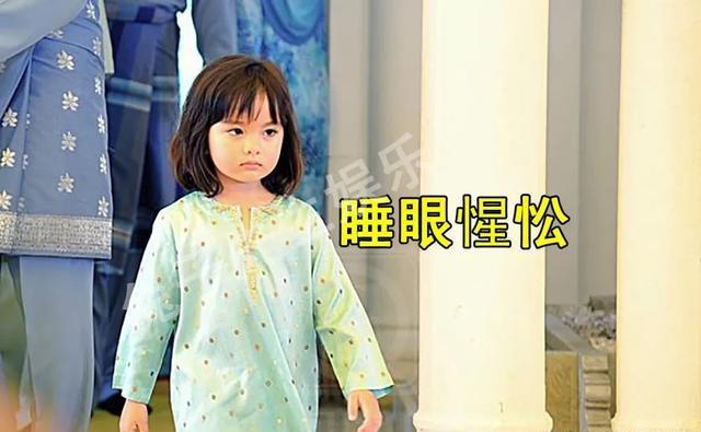 9岁马来西亚小公主庆生,撅嘴鼓腮奶凶奶凶的,这气质娘胎自带啊