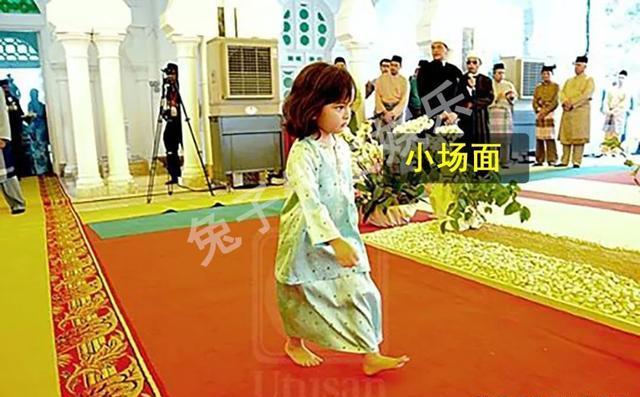 9岁马来西亚小公主庆生,撅嘴鼓腮奶凶奶凶的,这气质娘胎自带啊