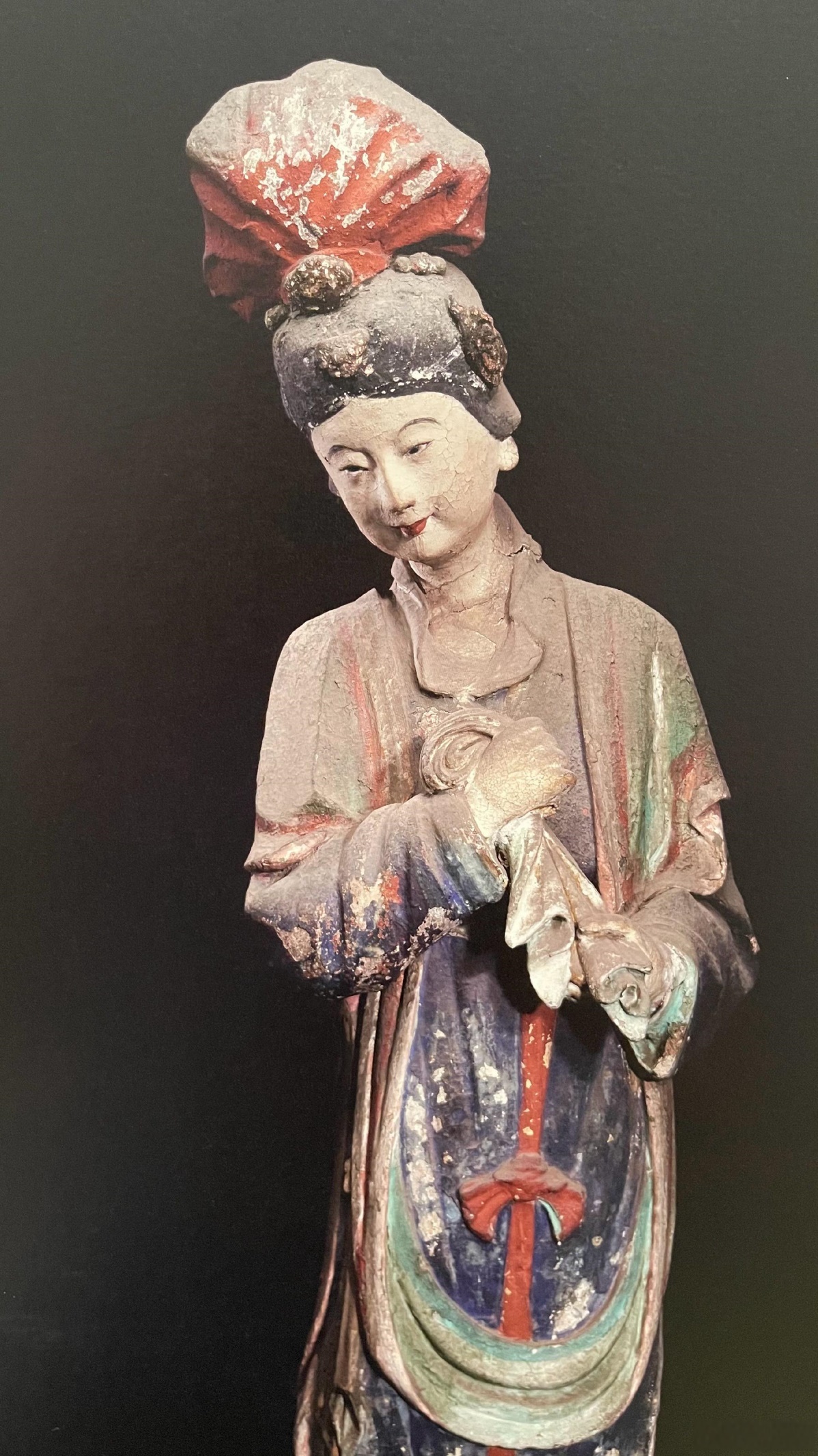 大宋红颜—山西晋祠圣母殿彩塑侍女群像