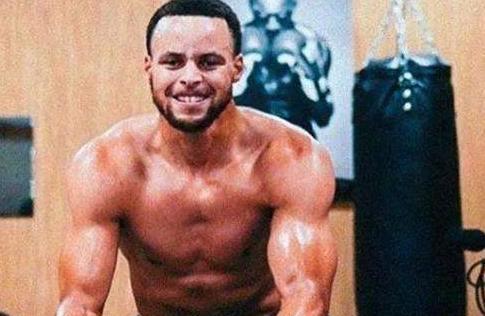 瘦,是对nba球星最大误解!艾弗森肌肉遍布全身库里似坦克