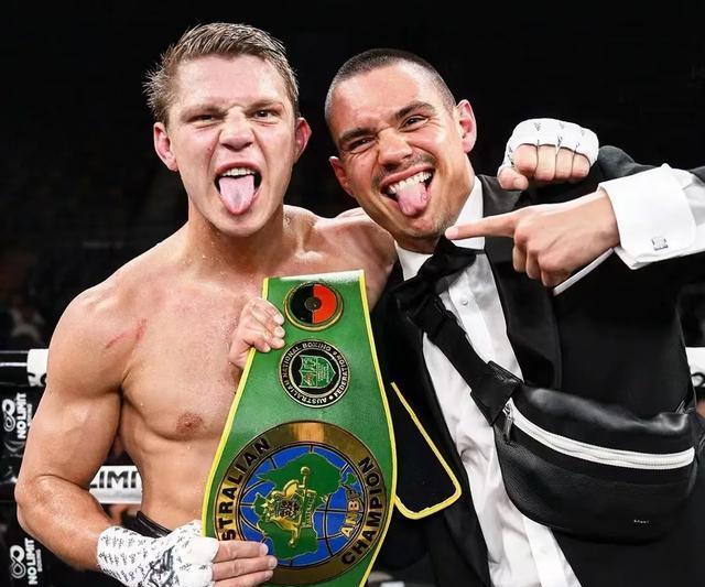 考斯塔茨尤带蒂姆茨尤训练:拳王老爸带拳王儿子训练,都厉害的