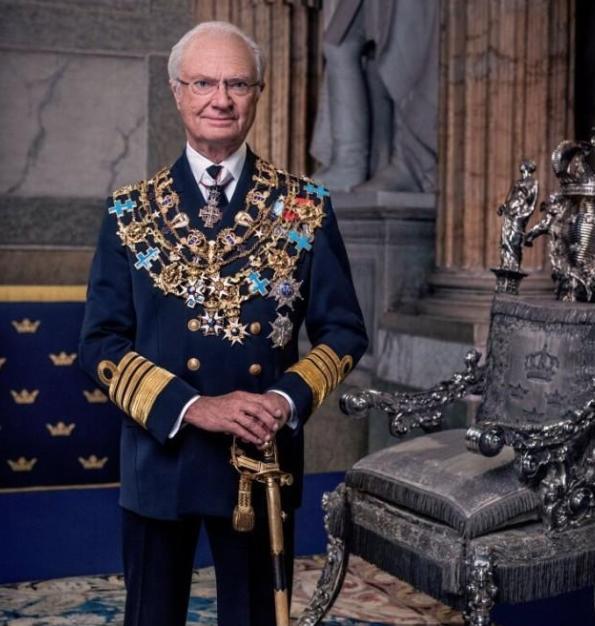 瑞典王子菲利普:长相神似超人很帅,被姐姐"抢"了王位从不抱怨